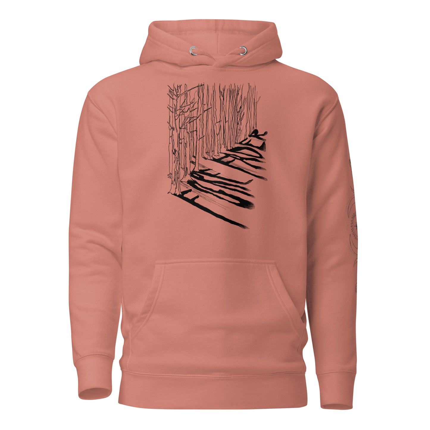 Shadow Trees Unisex Hoodie