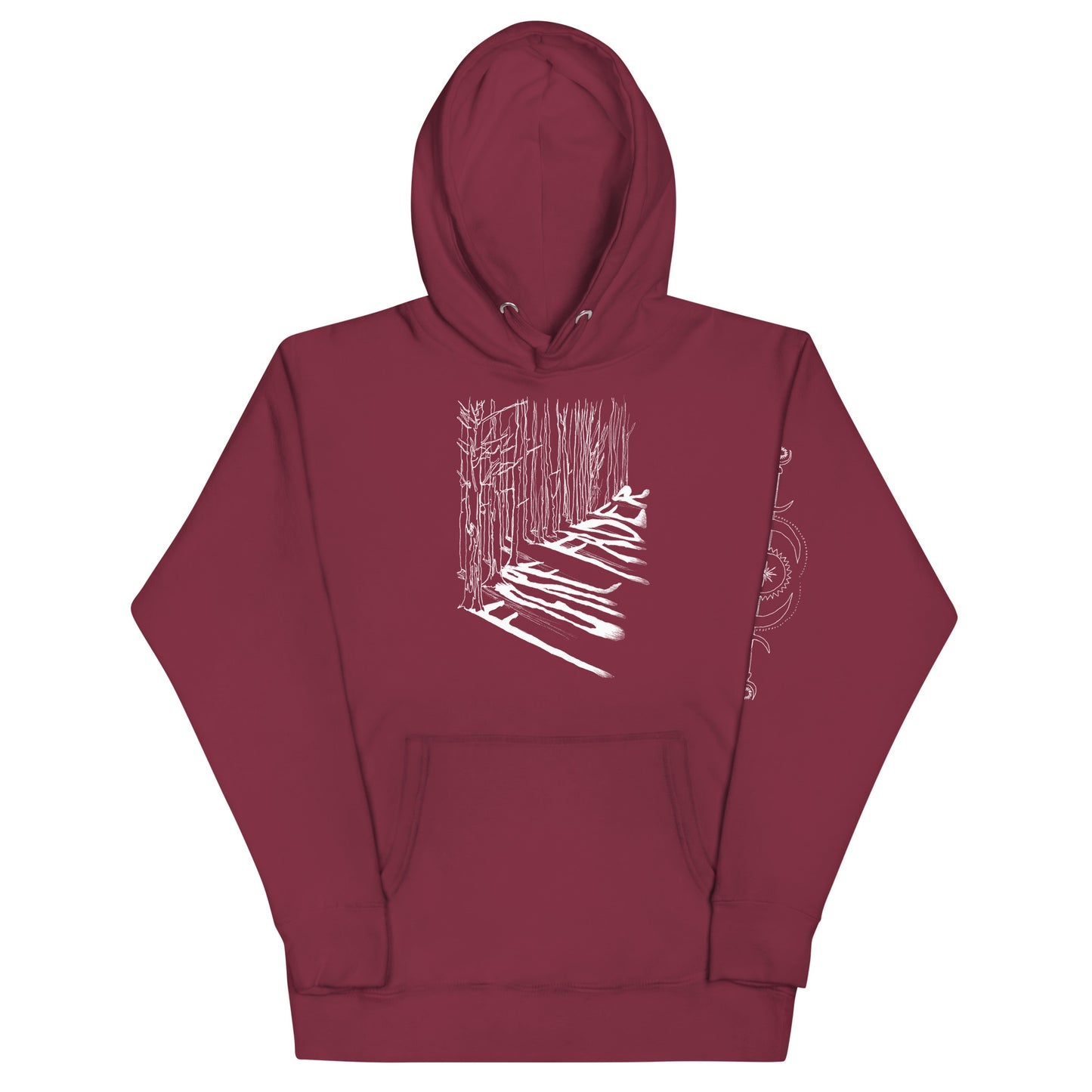 Shadow Trees Unisex Hoodie